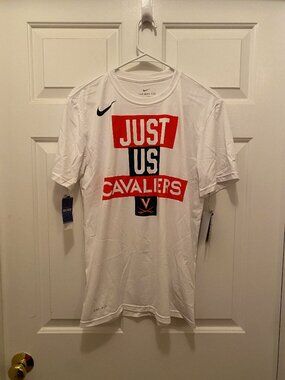 NWT UVA Virginia Cavaliers Men's Basketball Team Issued Nike T-Shirt Medium